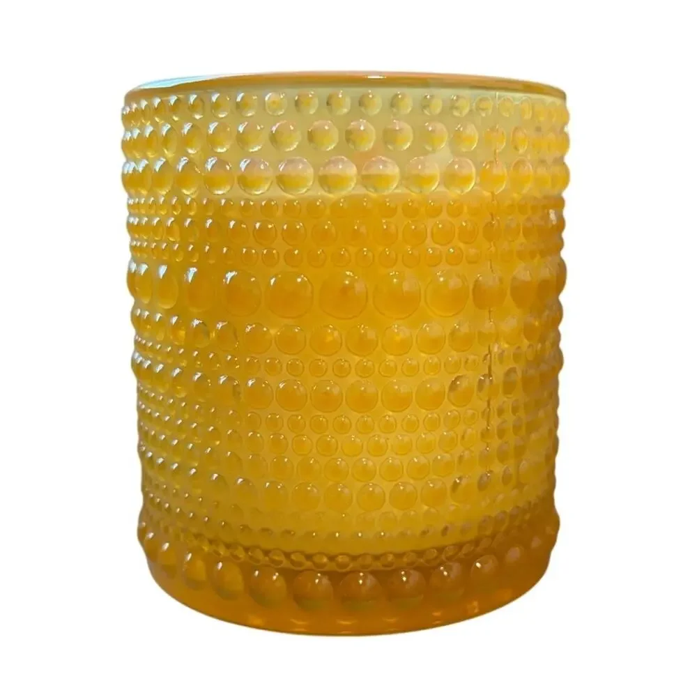 Foundry Candle Co. Birthday Cake 4.9oz Scented Candle in Hobnail Textured Glass